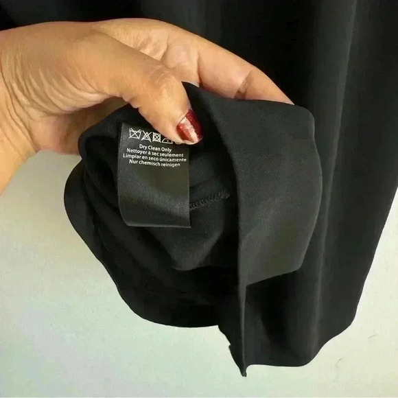 Rachel‎ Zoe Andrea Cold Shoulder Black Mini Shift Dress Women’s Size 2 NWT - Picture 8 of 15